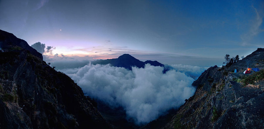 Mendaki gunung Rinjani paket 4 Hari 3 Malam, mulai mendaki dari Sembalun Lawang