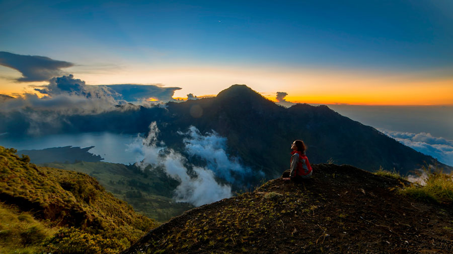 Location, Plawangan Sembalun an altitude 2639 meter National Park Of Mount Rinjani