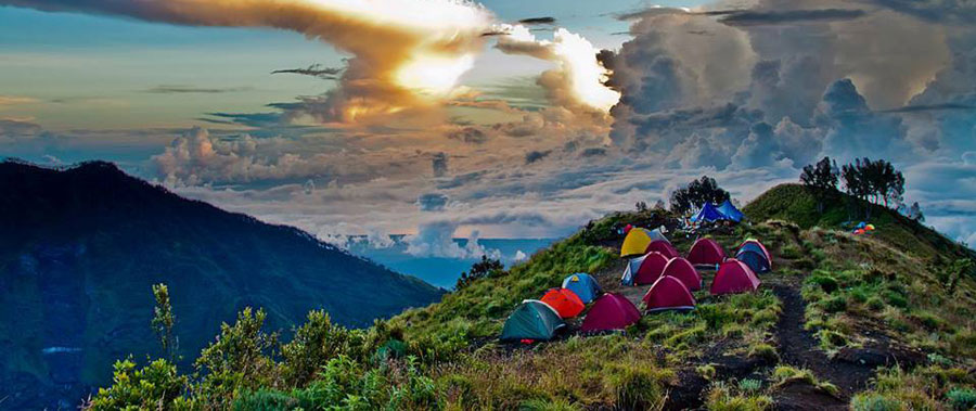 Plawangan Sembalun Crater Rim altitude 2639 meter Mount Rinjani