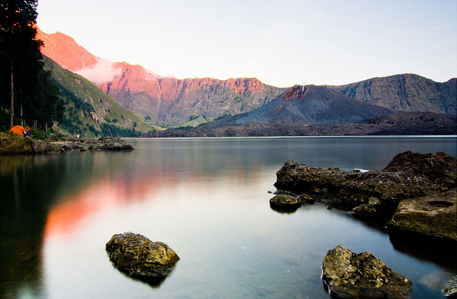 Lake Segara Anak of Mount Rinjani 2000m - Trekking Rinjani