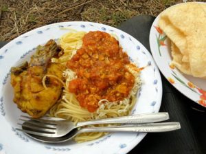 Spaghetti Mount Rinjani